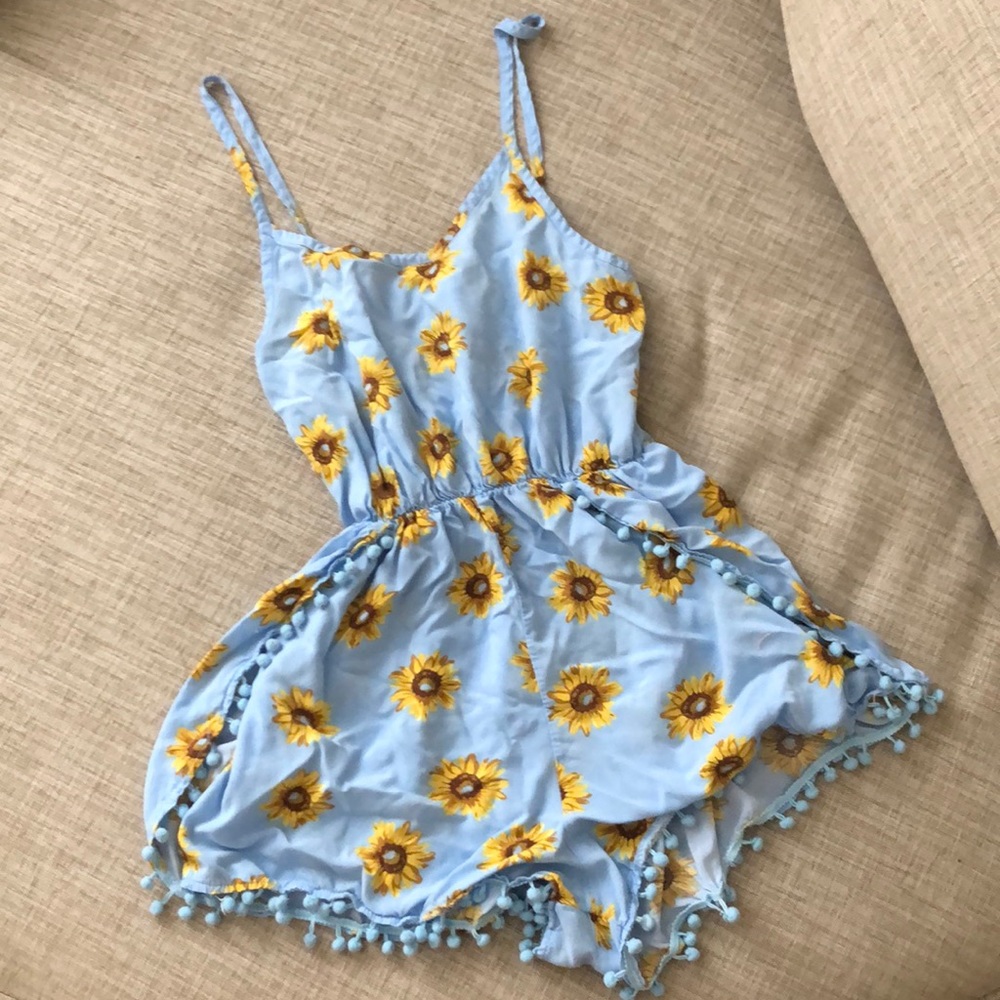 Sunflower Romper